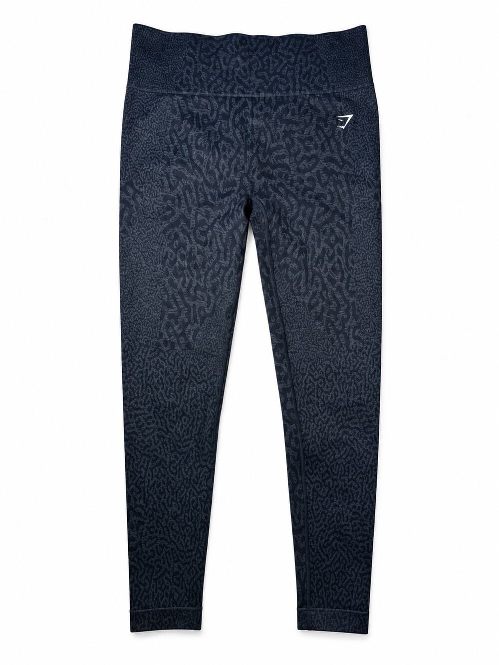 Gymshark Adapt Animal Seamless Leggings L Black Gym Girl Athleisure